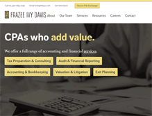 Tablet Screenshot of fidcpa.com